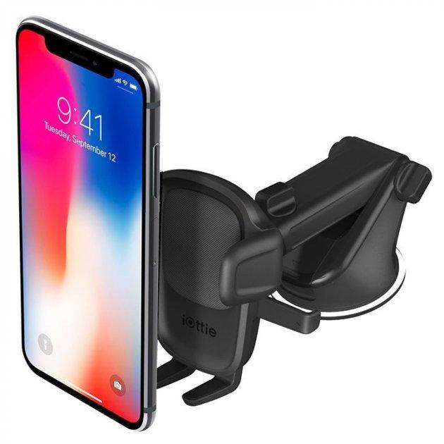 

Автодержатель для телефона iOttie Easy One Touch 5 Dash & Windshield Mount Black (HLCRIO171AM), Черный