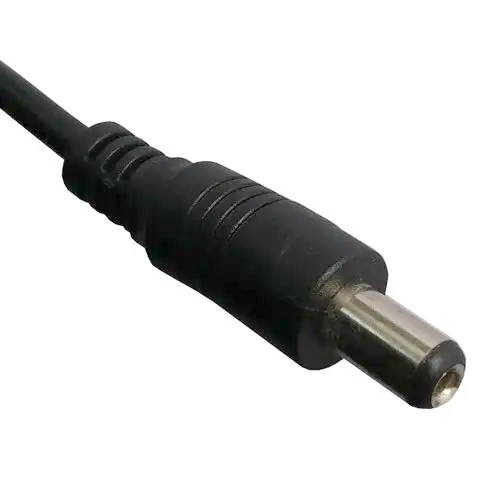 

Кабель со штекером 5.5x2.1мм длина 15см SC-11-MWC-2, Черный