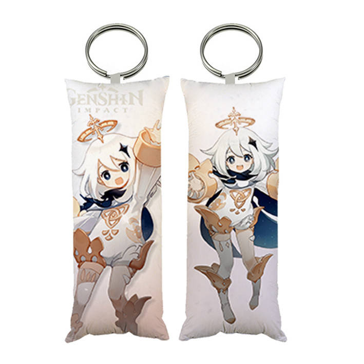 

Брелок мини-дакимакура Паймон Геншин удар 4*10 см (br0292)