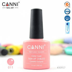 

Гель-лак CANNI № 011 (насыщенный ярко-розовый)