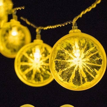 

Гирлянда Лимон 20 LED теплый Белый, 700 см, прозрачный провод, переходник (1698-215)