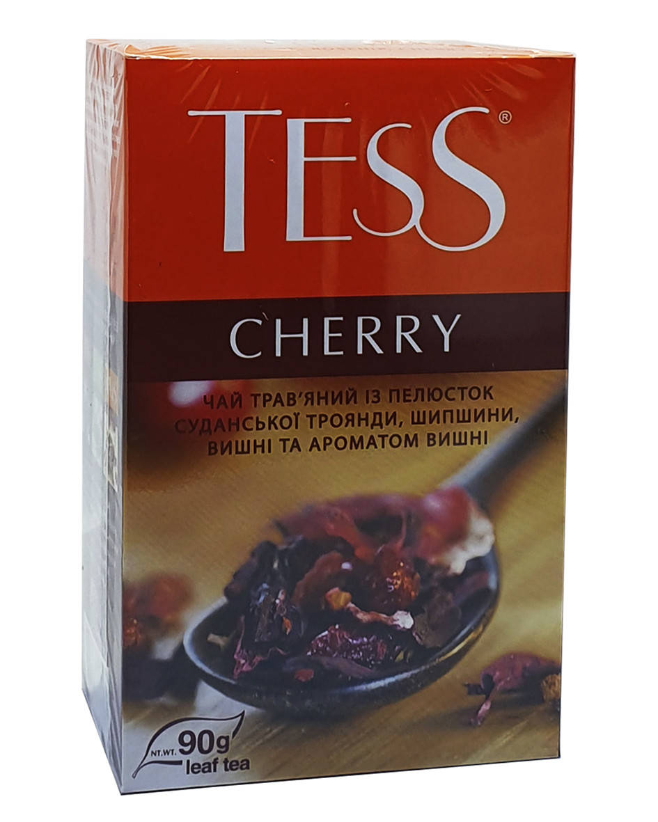 

Чай каркаде з шипшиною і вишнею Tess Cherry 90 г (53690)