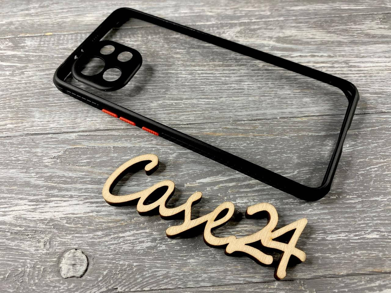 

TPU чехол накладка Matte Color Case (TPU) для Xiaomi Mi 11 черный