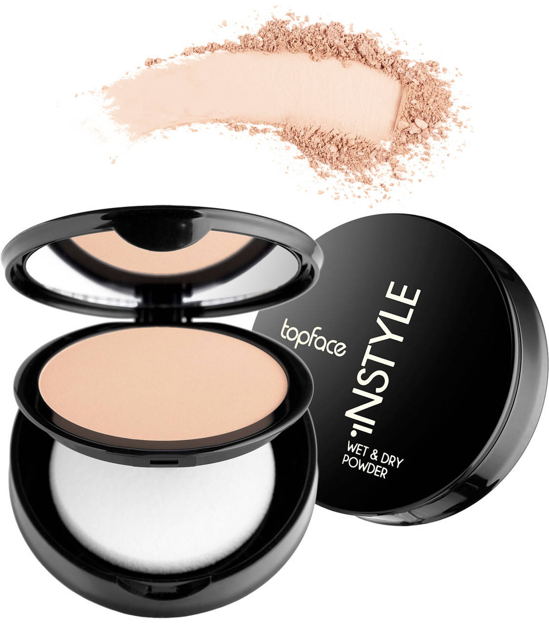 

Пудра компактная Wet&Dry Instyle TopFace PT261 №6