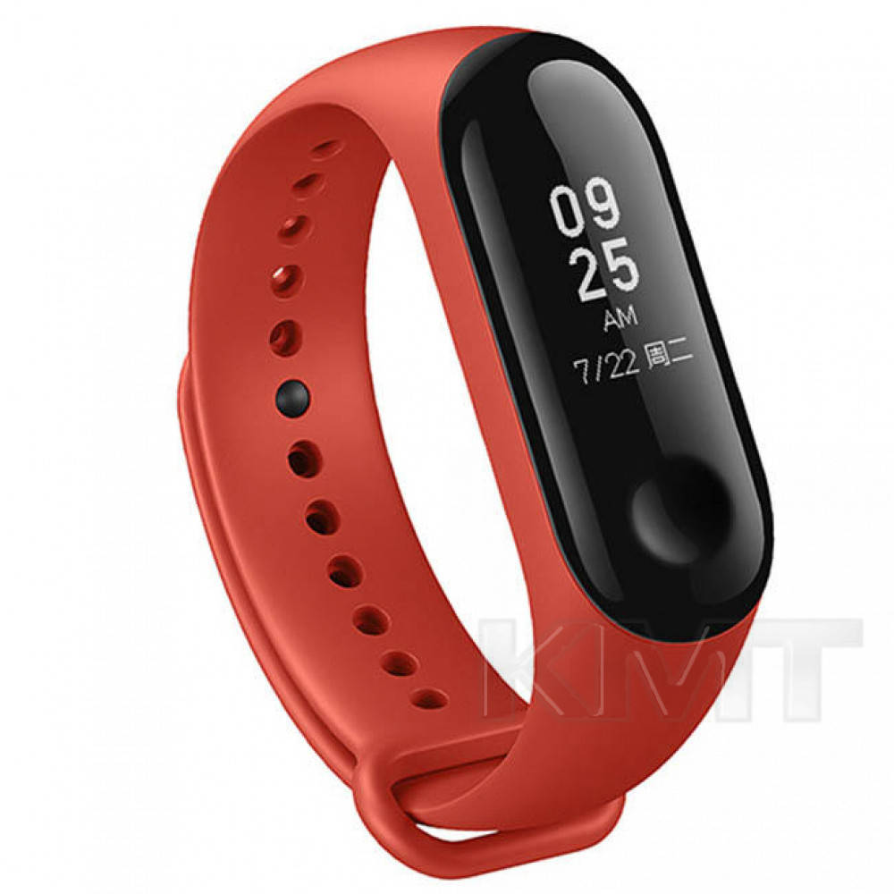 

Ремешок Silicone Sport Band Xiaomi Mi Band 5 ; 6 — Red