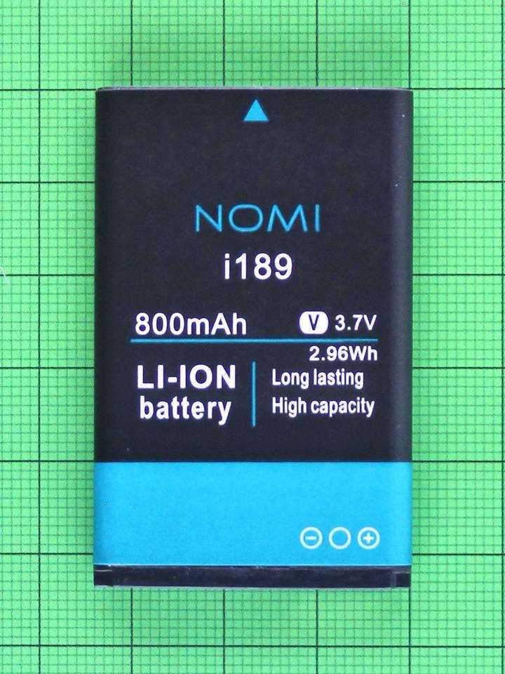 

Акумулятор Nomi i189 800mAh Оригінал