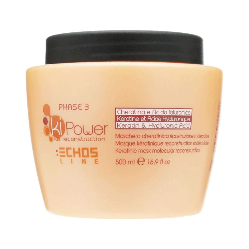 

Кератиновая маска для волос Echosline Ki Power Keratin Mask 500 мл
