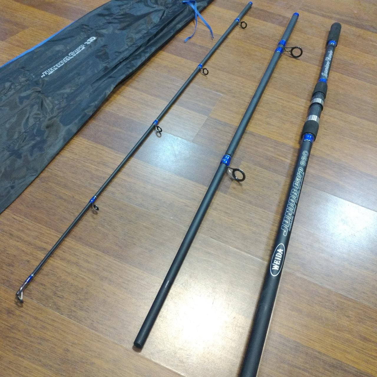 

Спиннинг карповый Weida Junior Carp 3.9m 100-300g, Черный