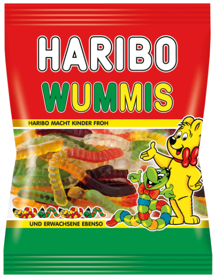 

Жевательные конфеты Haribo Wummis 175 g