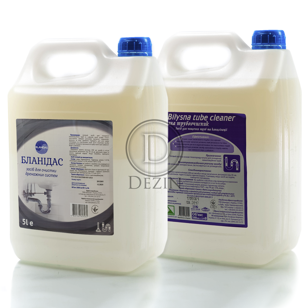 

Средство для очистки дренажных систем, трубоочиститель, Бланидас, 5л