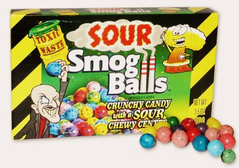 

Кислые жвачки Toxic Waste - Sour Smog Balls