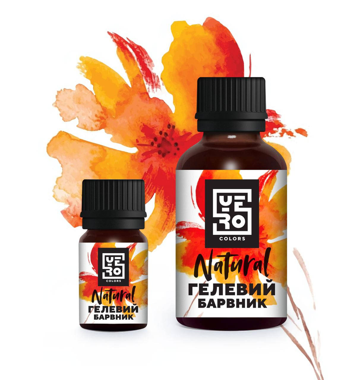 

Краситель гелевый натуральный Yero Colors "Оранжевый", 20г