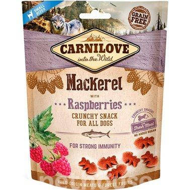 

Лакомства для собак Carnilove Dog Crunchy Snack скумбрия малина 200 г