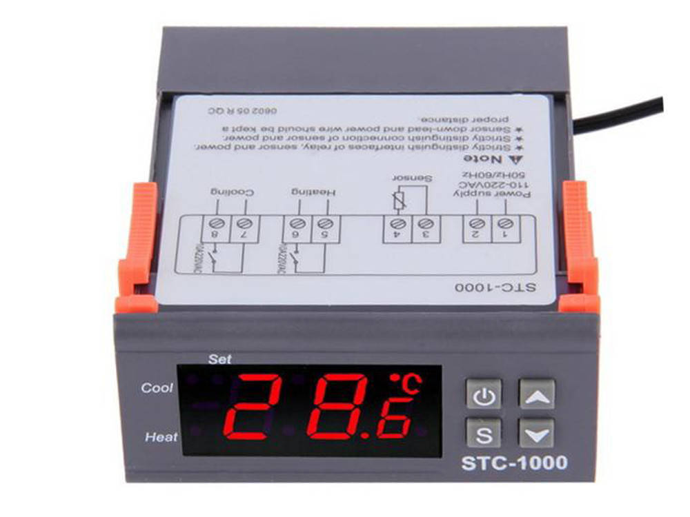 

Терморегулятор высокоточный Elitech STC-1000 DC 24V