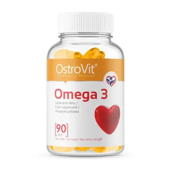 

Омега 3 OstroVit Omega 3 90 caps