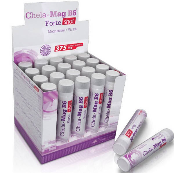 

Магний Б6 OLIMP Chela-Mag B6 forte shot 20 x 25 ml