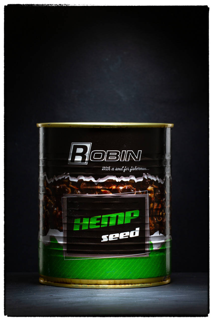 

Конопля консервированная ROBIN из целых зерен 900 гр