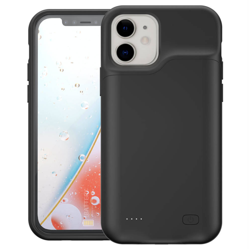 

Чехол powerbank для iPhone 12 Mini 4000 mAh black iBattery, Черный