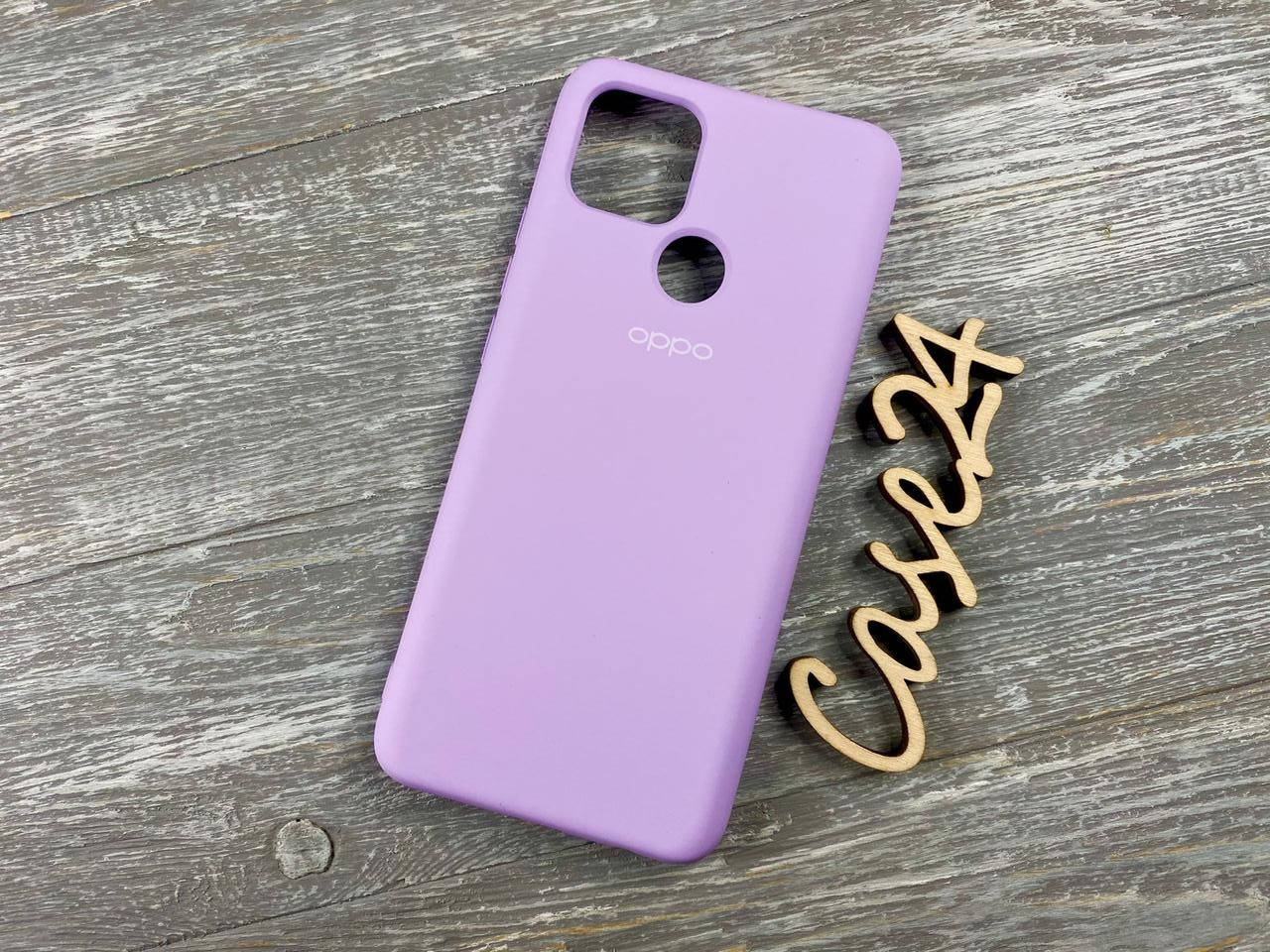 

Чехол Soft touch для OPPO A15 / OPPO A15s (3 цвета) сиреневый