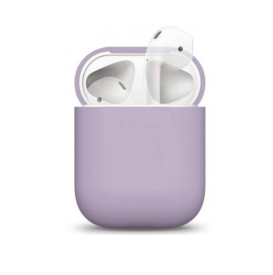 

Чехол ARM силиконовый для AirPods 2 violet, Фиолетовый