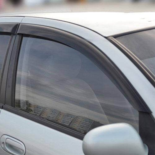 

Дефлекторы окон ветровики Ниссан Альмера Nissan Almera (N16) 00-06 КТ (Накладные)