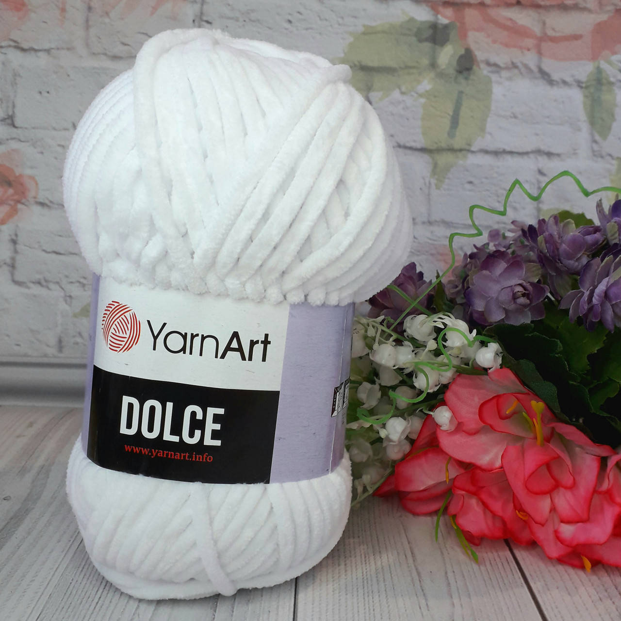 

Плюшева пряжа YarnArt Dolce (Ярнарт Дольче)