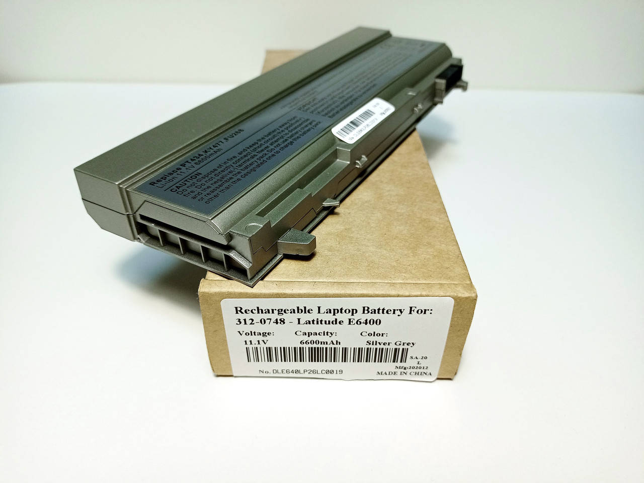 

Батарея для Dell Latitude E6400 6500 6410 6510 Precision M2400, M4400, M4500, M6400 6600, Серый