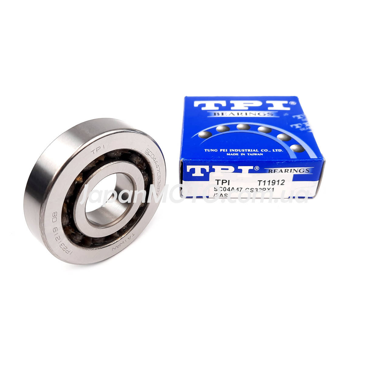 

Подшипник коленвала 20*52*12 (Honda DIO AF-18/27, SC04A47) TPI