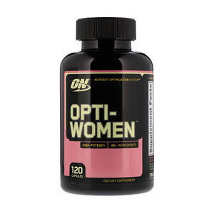 

Витамины и минералы, Optimum Nutrition, Opti-Women, 120 капсул, витамины для женщин, Опти Вумен, США