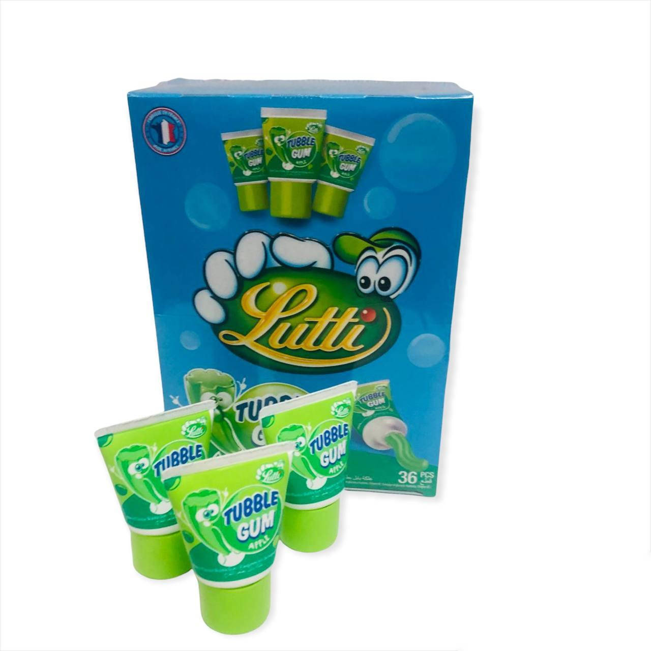 

Жевательная резинка в тюбике TUBBLE GUM ЯБЛОКО 35 г