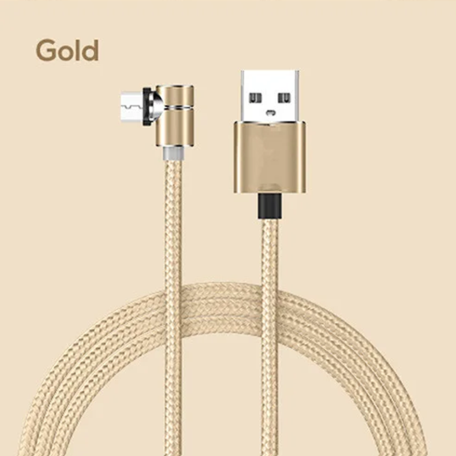 

Магнитный USB кабель для зарядки 3в1 Type-C, Micro-Usb и под iPhone угловой поворотный на 360° длиной 1 м