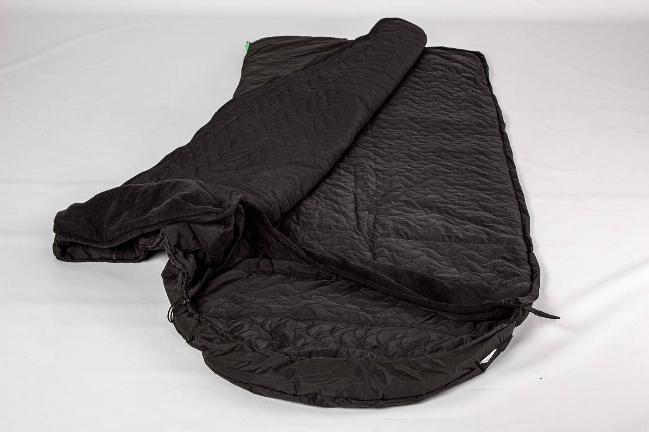 

Тактический спальный мешок (до -20) спальник туристический для похода, для холодной погоды!, Черный