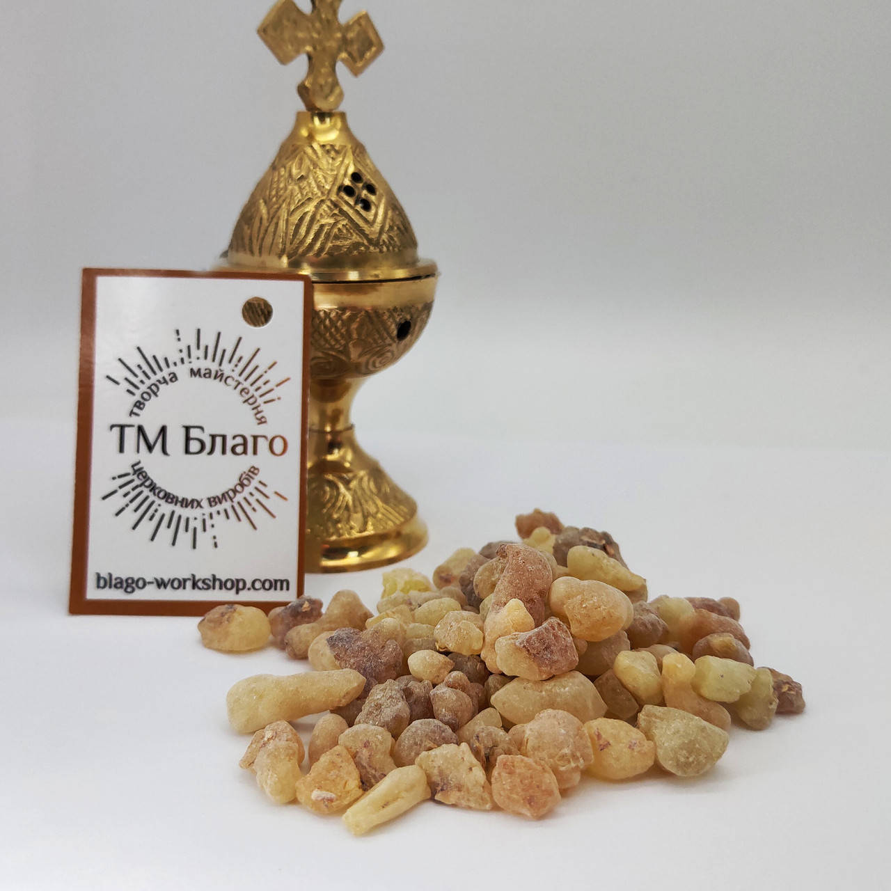 

Ладан натуральний Boswellia (Босвелія серрата) перший сорт, клас А, Ладан церковный, Natural incense, 500 г
