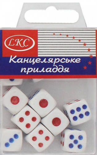 

Кубик игральный (1.45*1.45см) 12 шт в упаковке