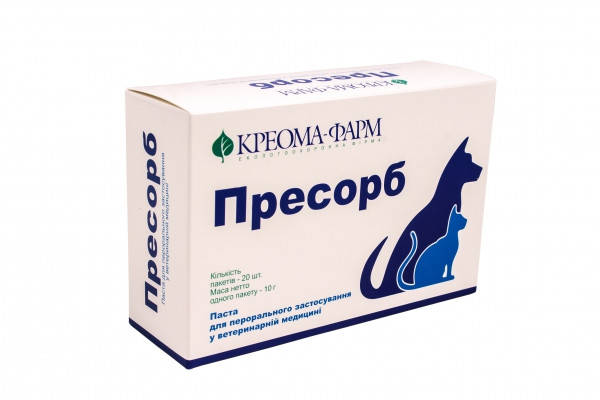 

Пресорб для собак и кошек 1 пакет (10г)