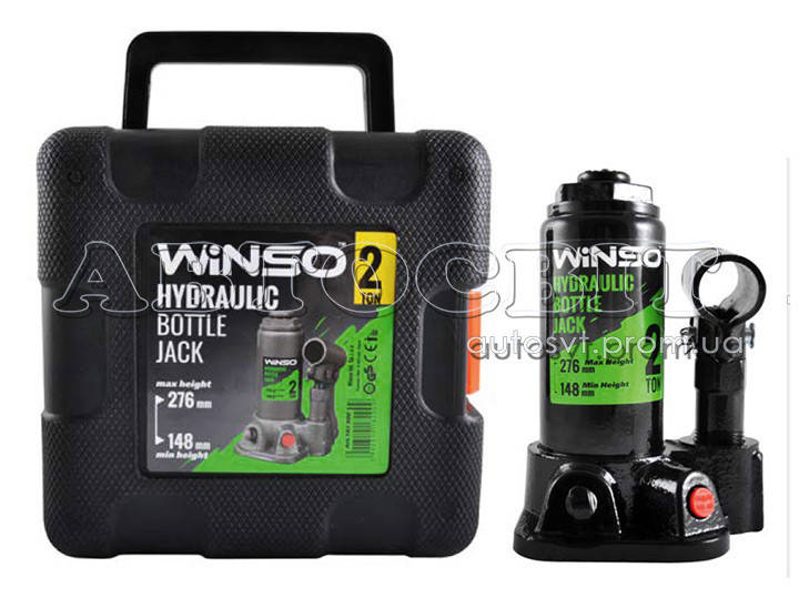 

Домкрат гидравлический WINSO 2т в кейсе 182000