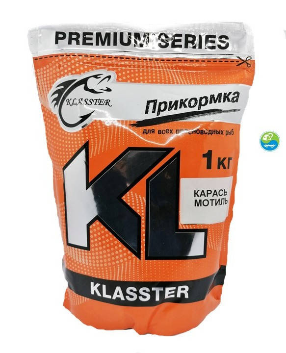 

Прикормка KLASSTER Premium КАРАСЬ - МОТЫЛЬ, 1кг