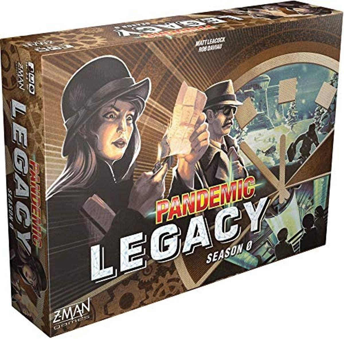 

Пандемия Наследие нулевой сезон / Pandemic Legacy: Season 0