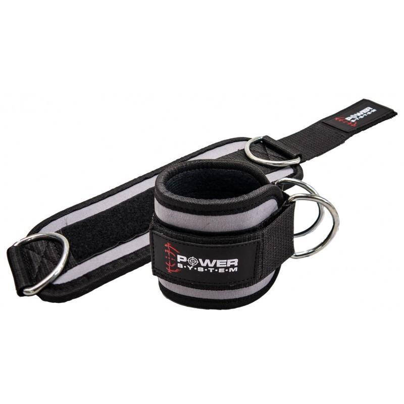 

Манжеты на лодыжку Power System манжеты для ног Ankle Strap Gym Guy PS-3460 Grey, Серый