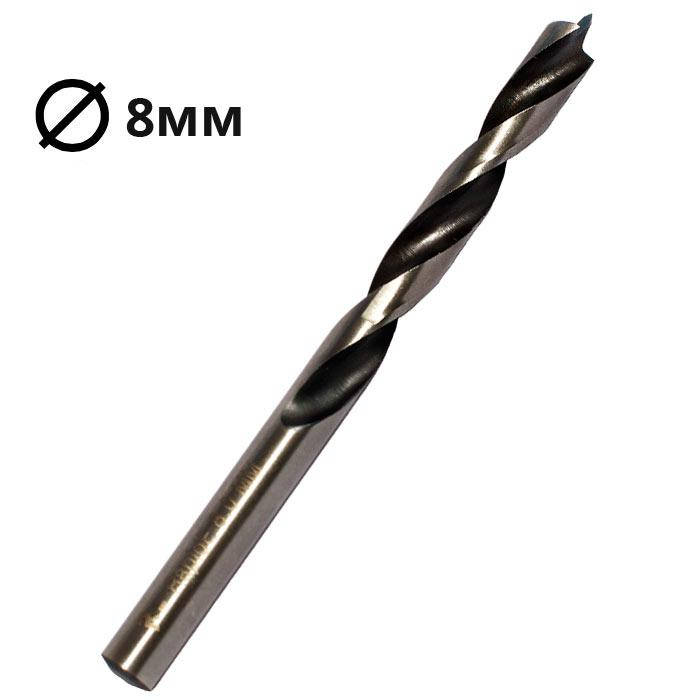 

Спиральное сверло по дереву 8мм (1шт.)