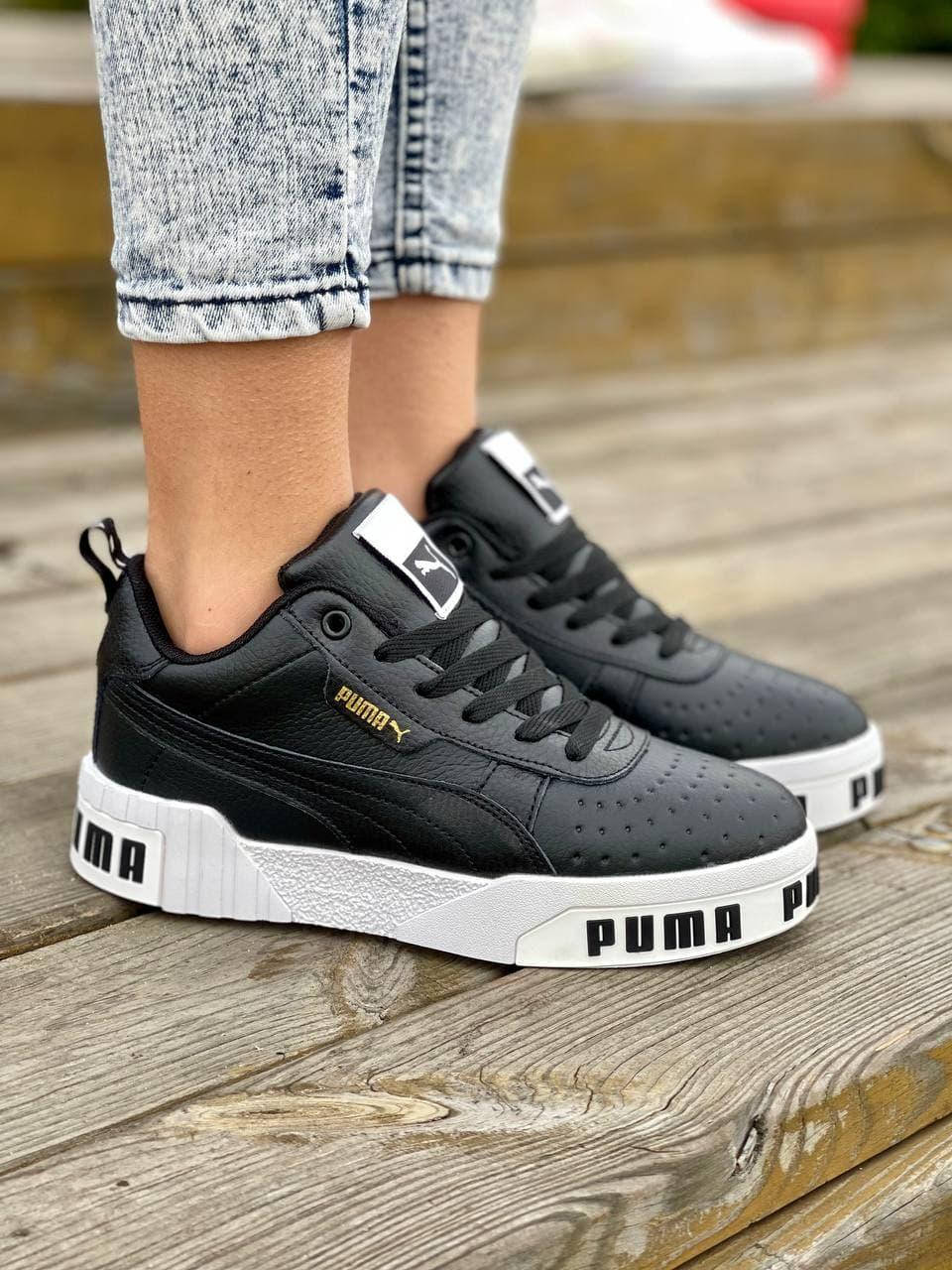 

Женские зимние кроссовки Puma Cali White Fur, Белый