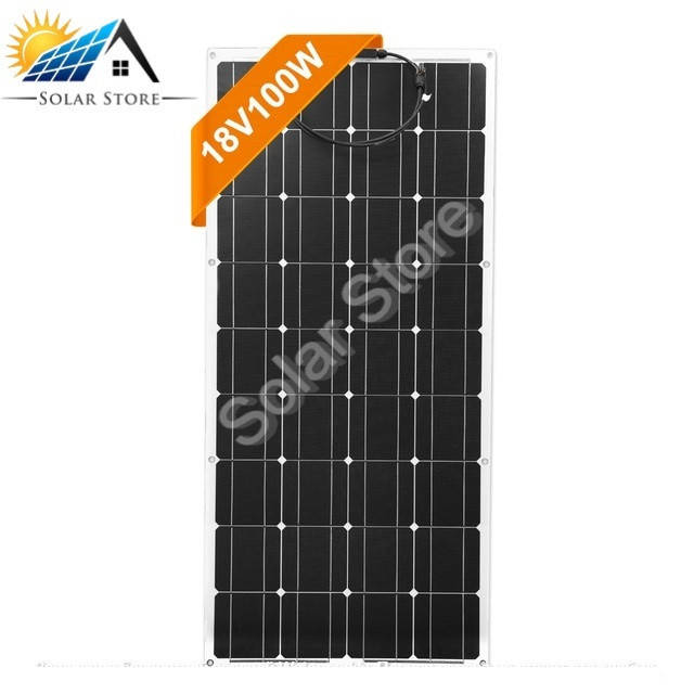 

100Вт 18V Гибкая солнечная панель, батарея