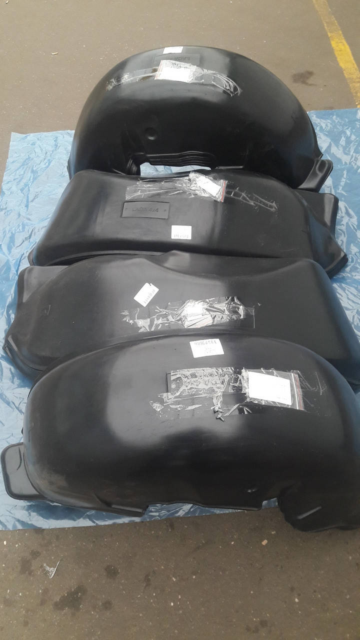 

Підкрилки Нива Ваз 2121 Заводські Защита арок нива