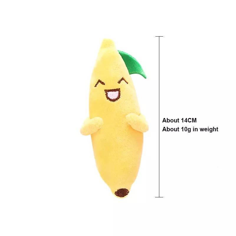 

S.GR.PETS Игрушка с мятой для кошек Веселый банан