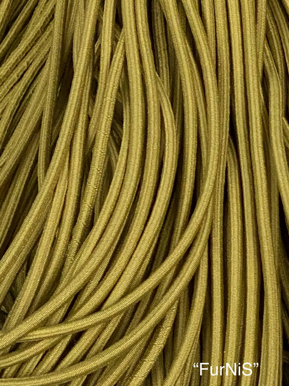 

Резинка шляпная круглая 2,5мм/80метров (оливка), Оливковый