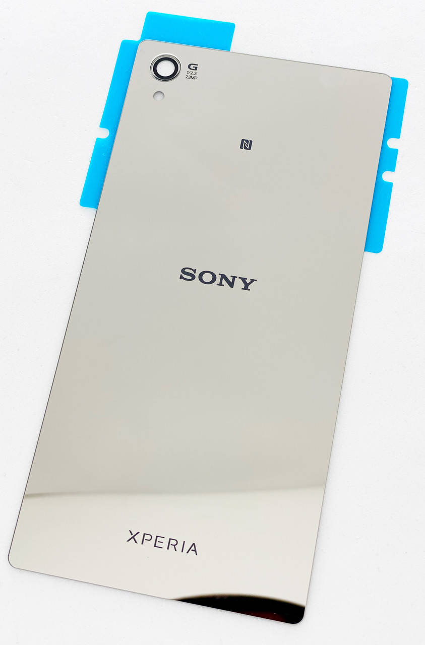 

Задняя крышка для Sony E6833 Xperia Z5 Premium Dual Sim/E6853/E6883, серебристая (chrome), оригинал