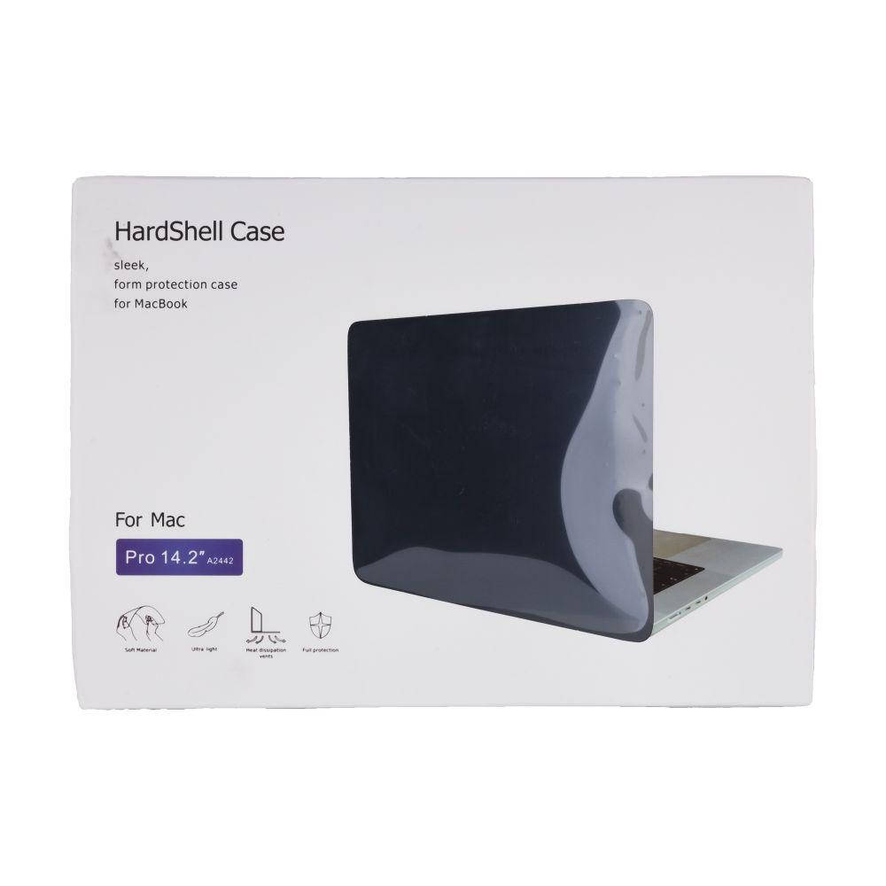 

Чехол Накладка Macbook 14 Pro A2442 Цвет Black BF, Черный
