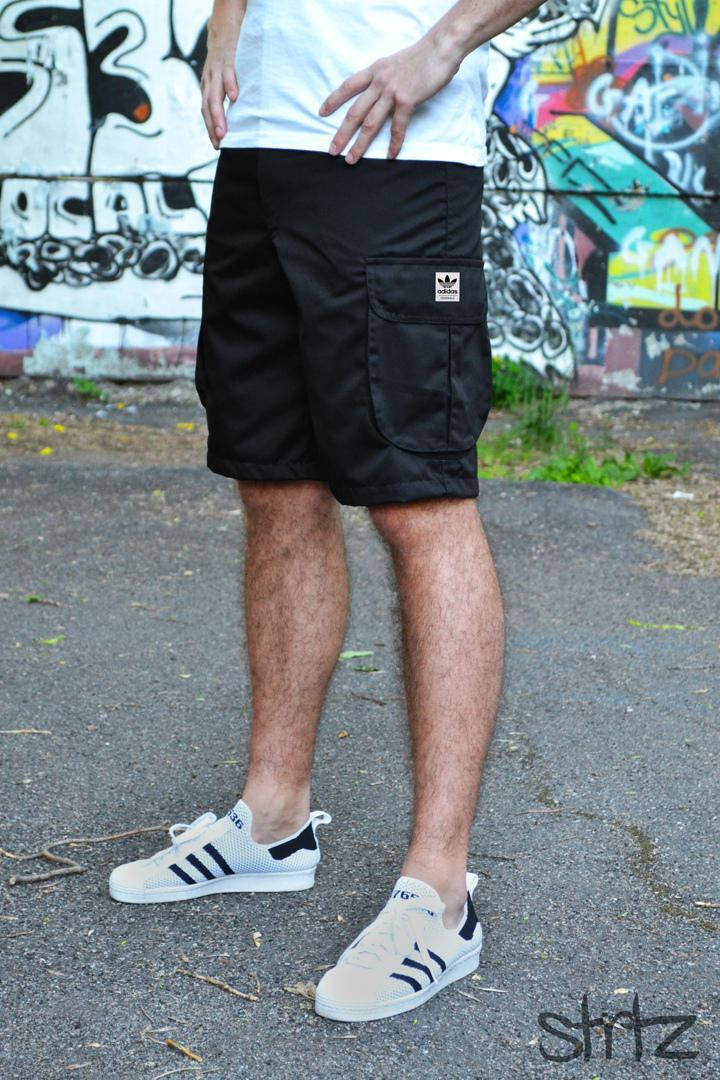 

Шорты Карго / Cargo Shorts Adidas originals (чёрные), Черный
