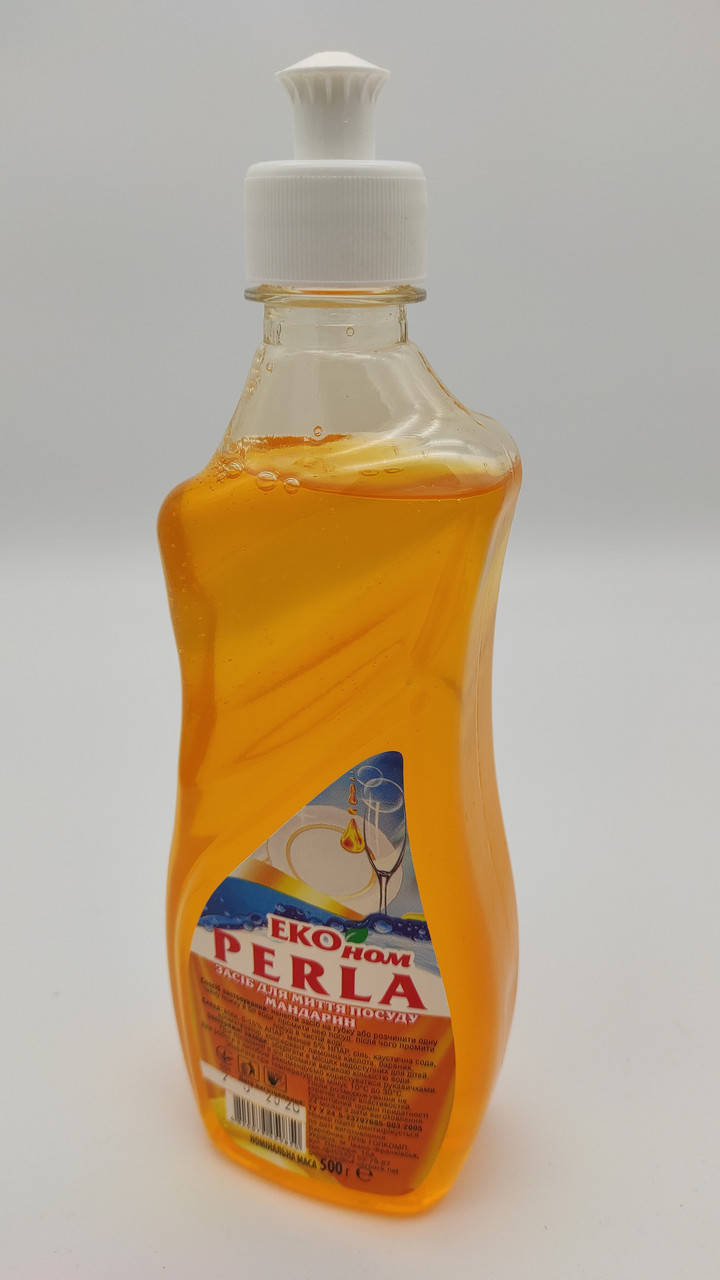 

Засіб для посуду "PERLA ЕКОном" мандаринка, 500 мл, Perla