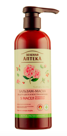 

Бальзам-маска 500мл Защита цвета и восстановление ЗА